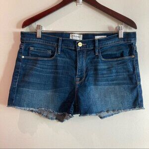 FRAME DENIM Sz 30 Le Cutoff Denim Jean Shorts